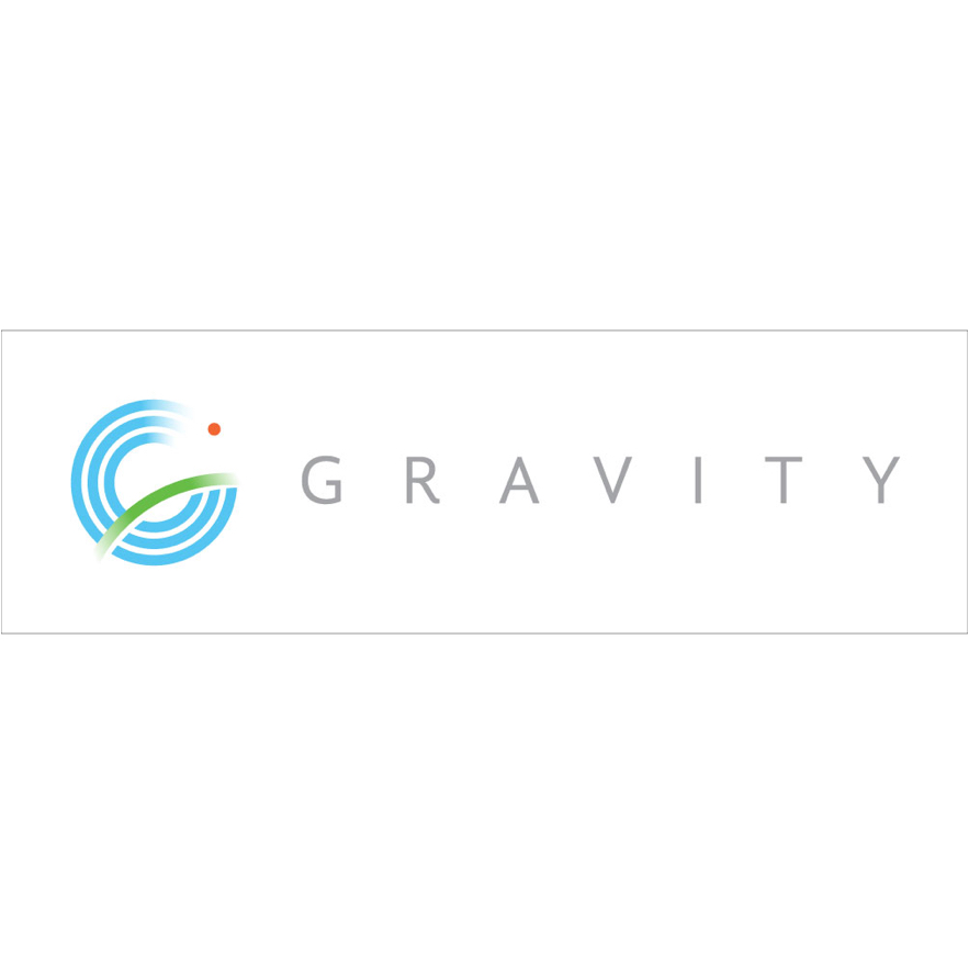 Gravity Logo with black background